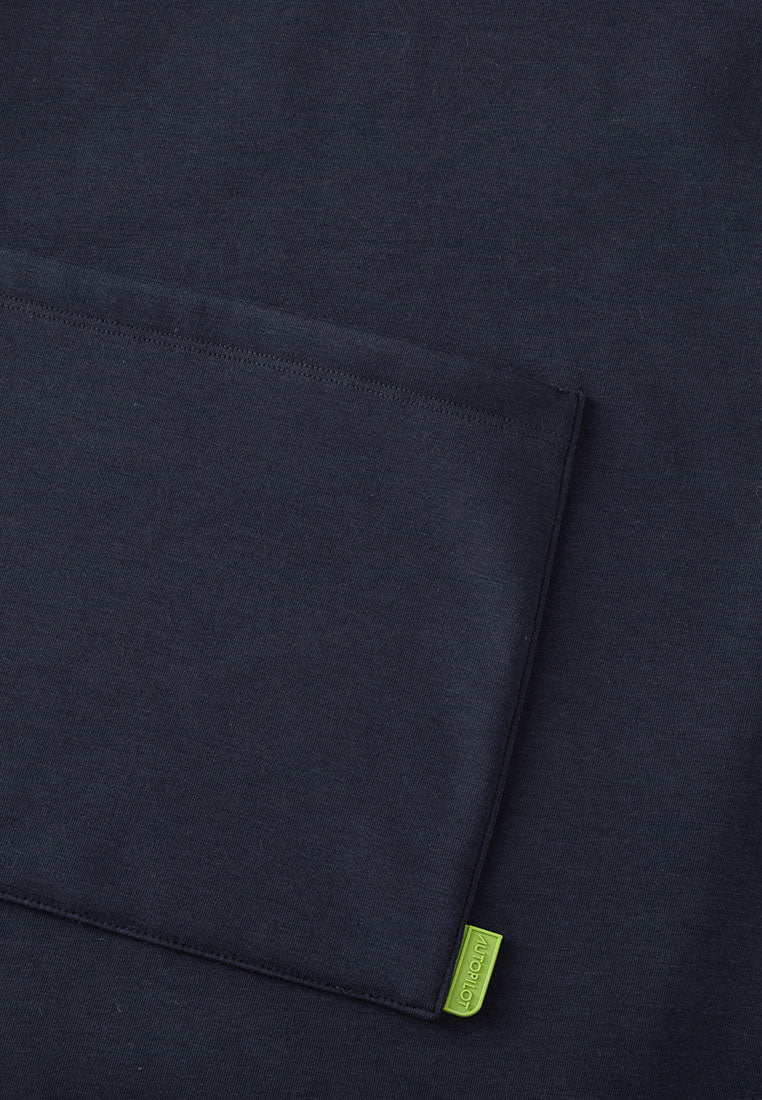 Everglade Easy-Fit Recycled Polyester and Organic Cotton 2-in-1 Shawl with Front Pockets
