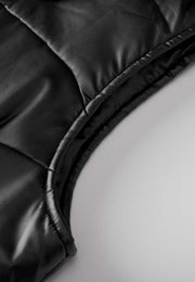 Theo Lightweight Padded Vest with Packable Hood and Detachable Card Holder