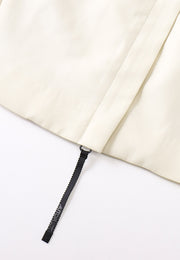 Anya Water and Wrinkle-resistant Convertible Pleated Blazer Dress