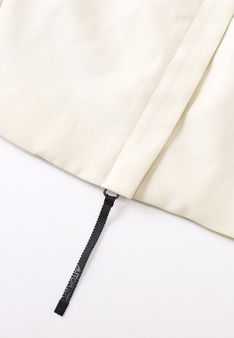 Anya Water and Wrinkle-resistant Convertible Pleated Blazer Dress