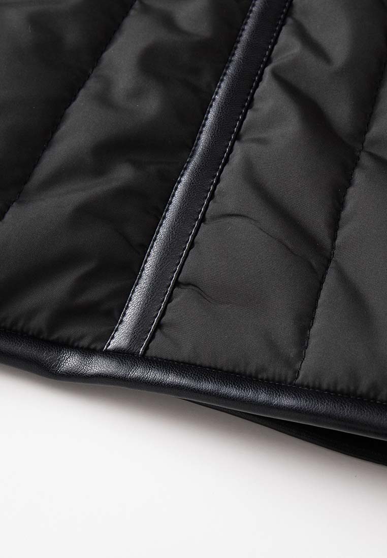 Odette A-Line Waterproof Skirt with Sustainable Padding and Vegan Leather Trim