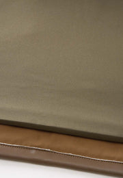 Odette A-Line Waterproof Skirt with Sustainable Padding and Vegan Leather Trim