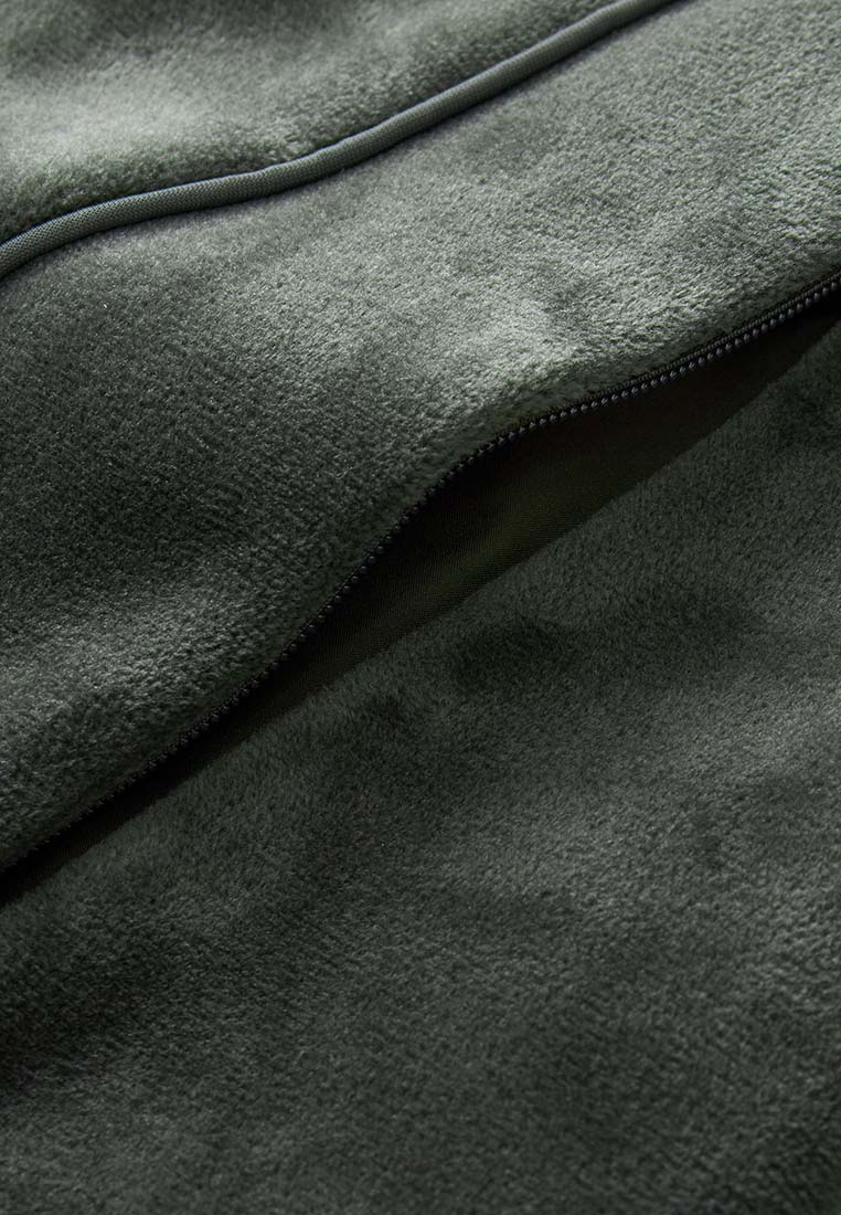 Serene Ultra-Soft Recycled Polyester Fleece and Organic Cotton Jacket