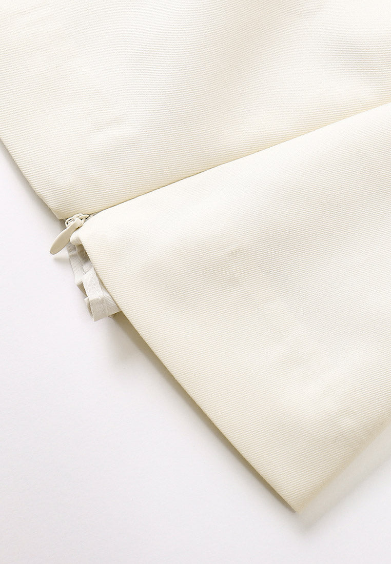 Anya Water and Wrinkle-resistant Convertible Pleated Blazer Dress