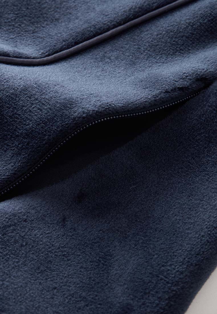 Serene Ultra-Soft Recycled Polyester Fleece and Organic Cotton Jacket