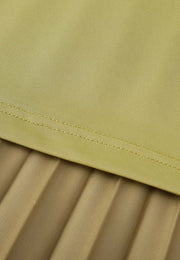 Bleeker Water-Repellent Anti-Crease Pleated Skirt