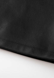 Miller Waterproof Sustainable Vegan Leather Trench with Flared Skirt