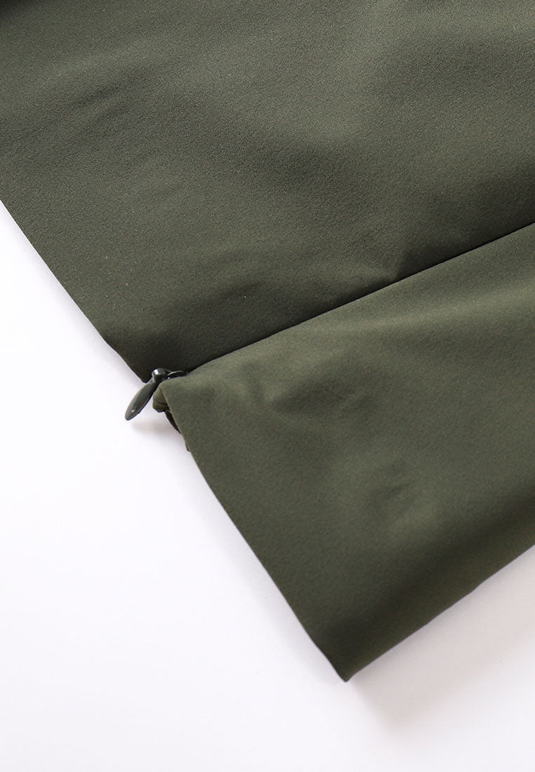 Anya Water and Wrinkle-resistant Convertible Pleated Blazer Dress