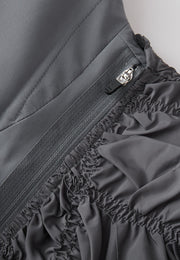 Darcy Cropped Waistcoat with Removable AP Signature Square Cape