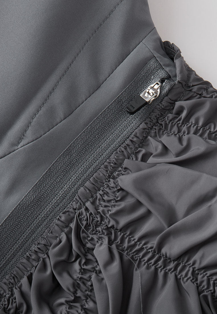 Darcy Cropped Waistcoat with Removable AP Signature Square Cape