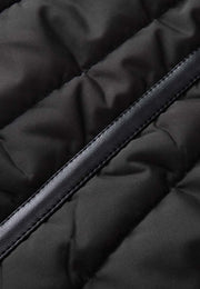 Odette A-Line Waterproof Skirt with Sustainable Padding and Vegan Leather Trim