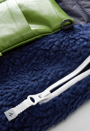 Neige Contoured Recycled Nylon and Fleece Vest with Sustainable Padding and Detachable Coin Purse