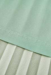 Mercer Water-Repellent and Crease-Free 2-in-1 Coat with Pleated Skirt