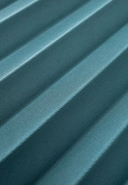 Poised Asymmetric Pleated Skirt