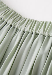 Bleeker Sustainable Nylon Water-Repellent Anti-Crease Pleated Skirt