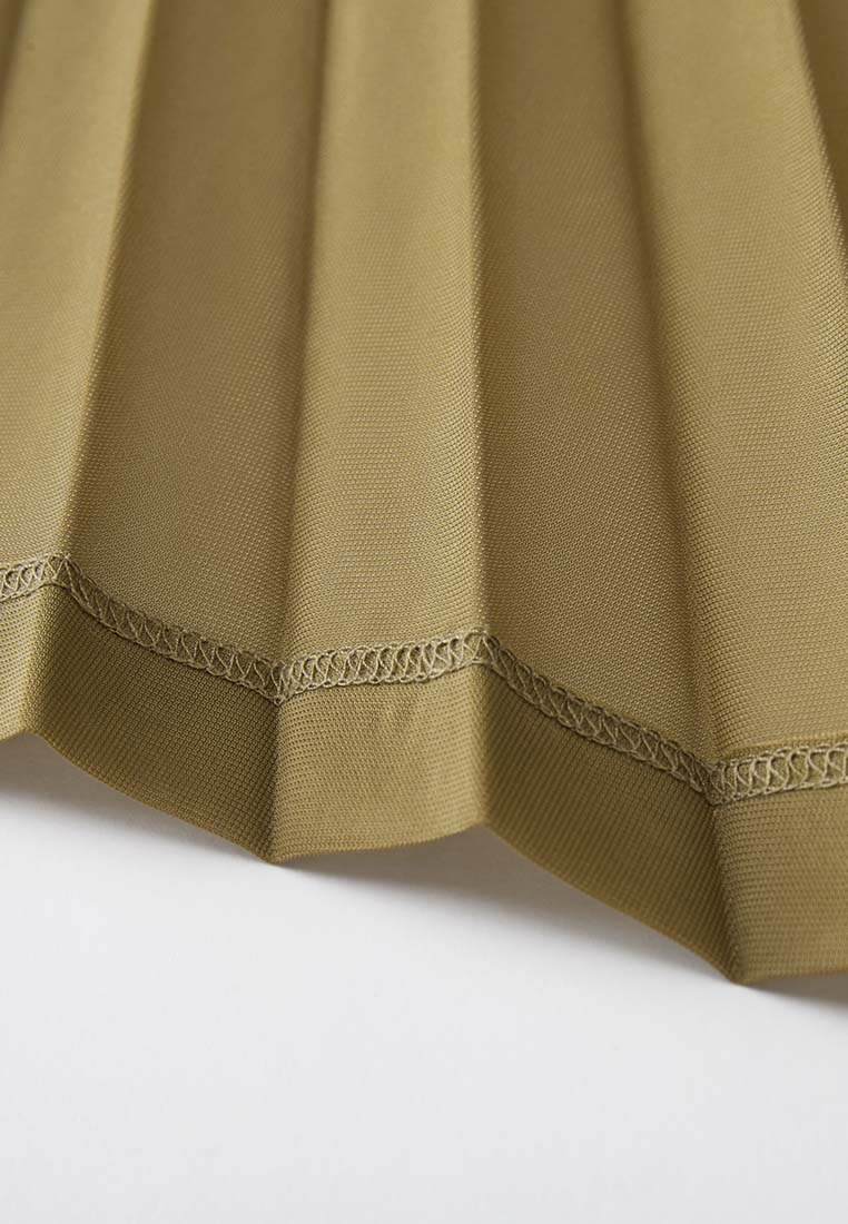 Bleeker Water-Repellent Anti-Crease Pleated Skirt