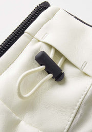 Freda Waterproof Vegan Leather Jacket with Adjustable Hood