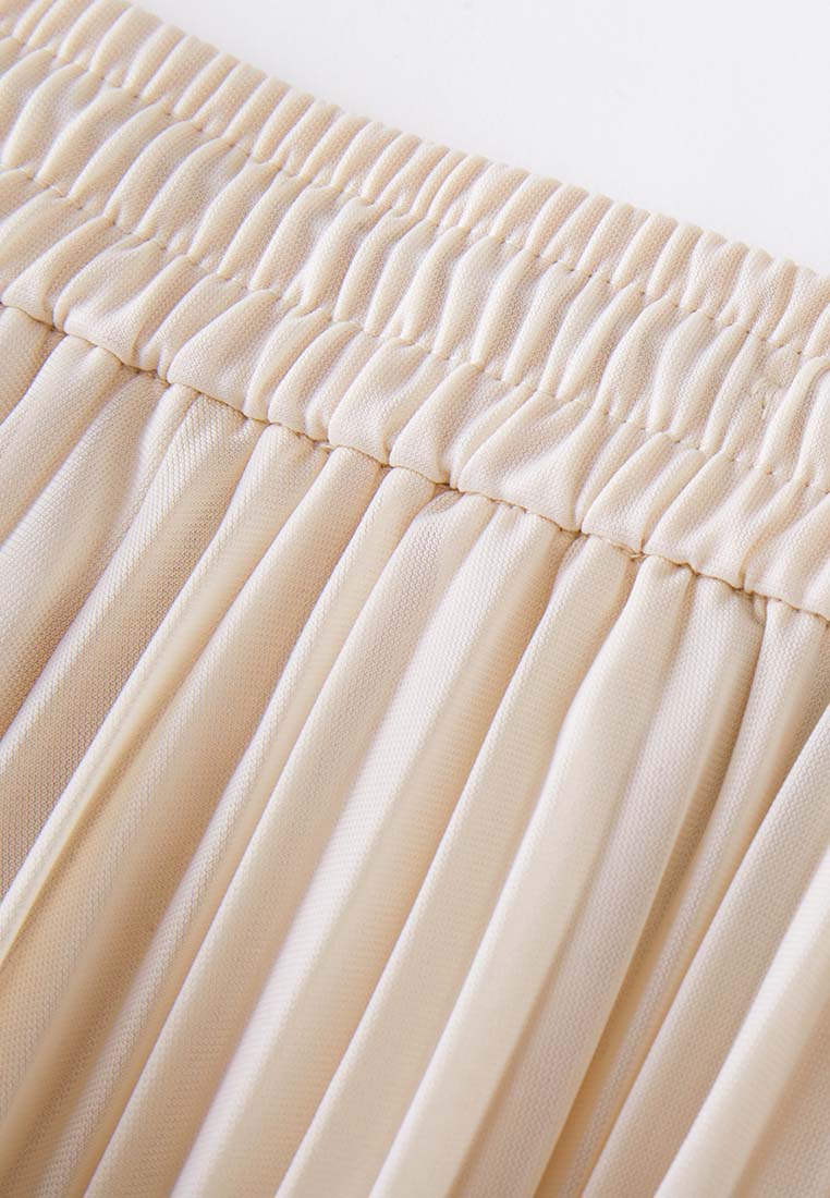 Bleeker Water-Repellent Anti-Crease Pleated Skirt