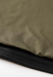 Miller Waterproof Sustainable Vegan Leather Trench with Flared Skirt