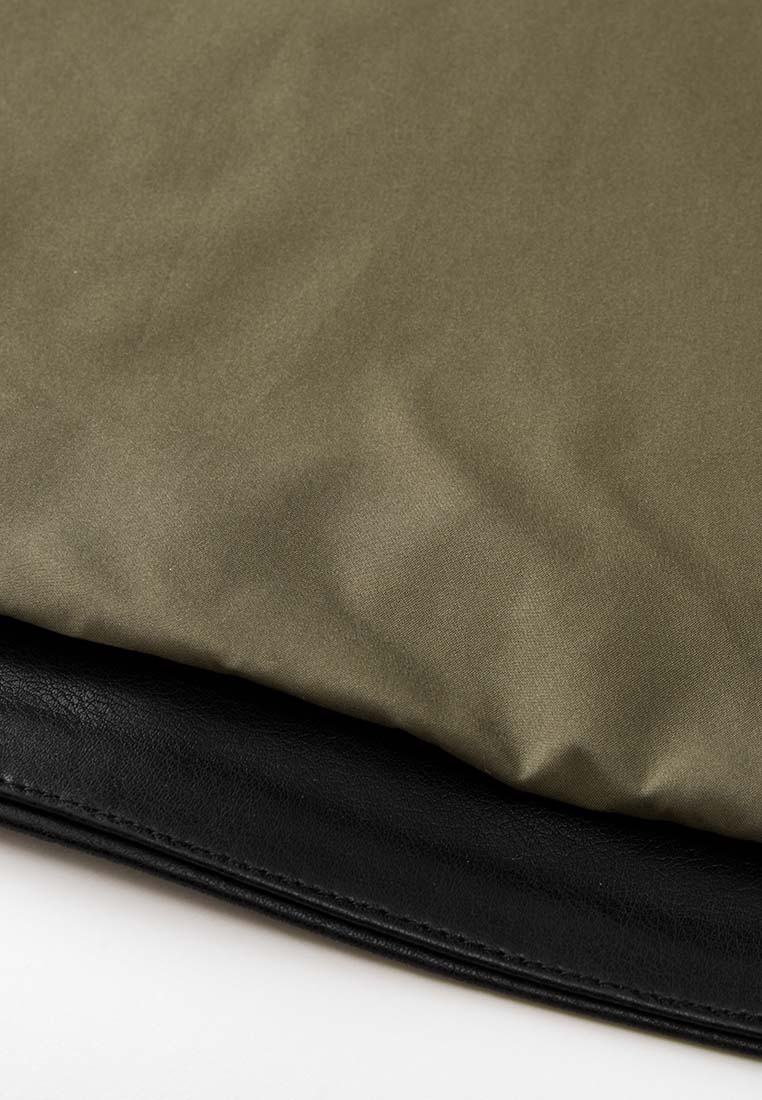 Miller Waterproof Sustainable Vegan Leather Trench with Flared Skirt