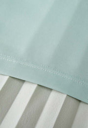 Bleeker Sustainable Nylon Water-Repellent Anti-Crease Pleated Skirt