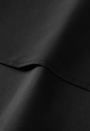 Niamh Gleaming Skirt with Pleated Slit
