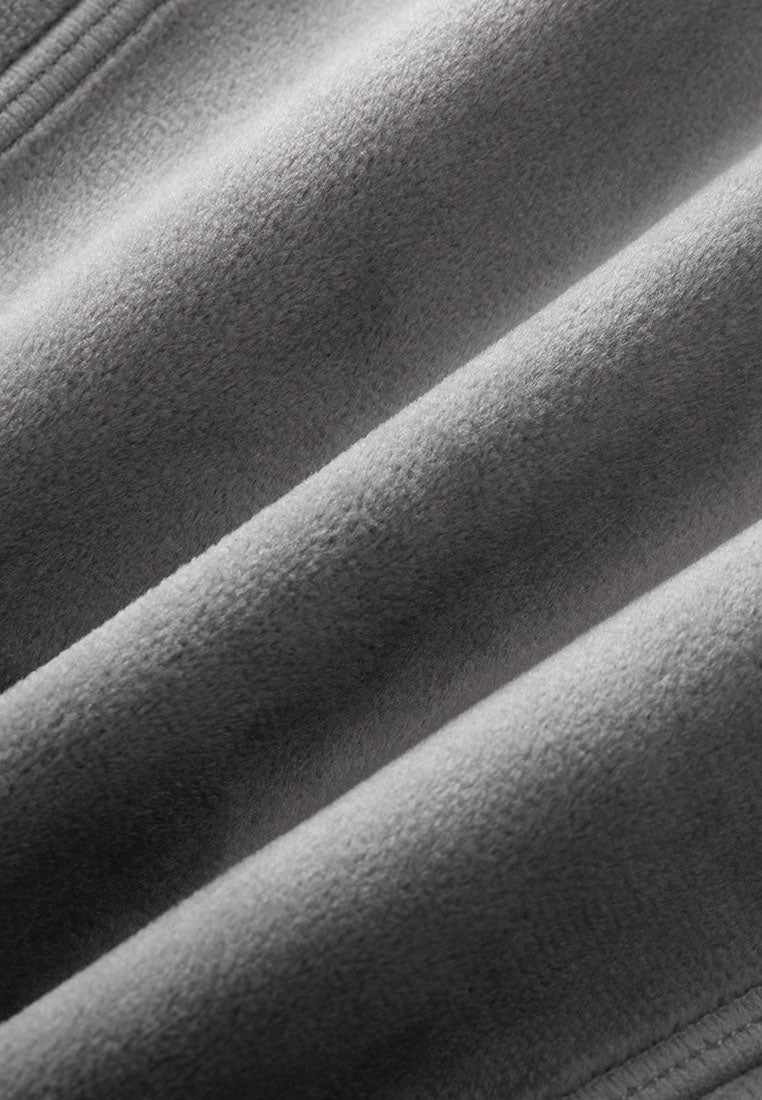Serene Ultra-Soft Recycled Polyester Fleece and Organic Cotton Jacket