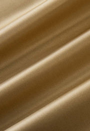 Niamh Gleaming Skirt with Pleated Slit