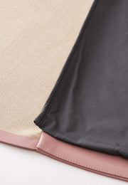 Miller Waterproof Sustainable Vegan Leather Trench with Flared Skirt