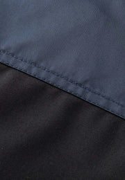 Tegan Water-Repellent Twill and Recycled Nylon Ski Vest with Packable Hood