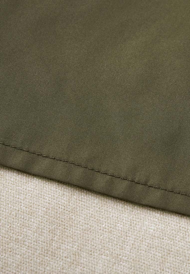 Hazel Water-Repellent Sustainable Vegan Leather Skirt with Natural Pigment