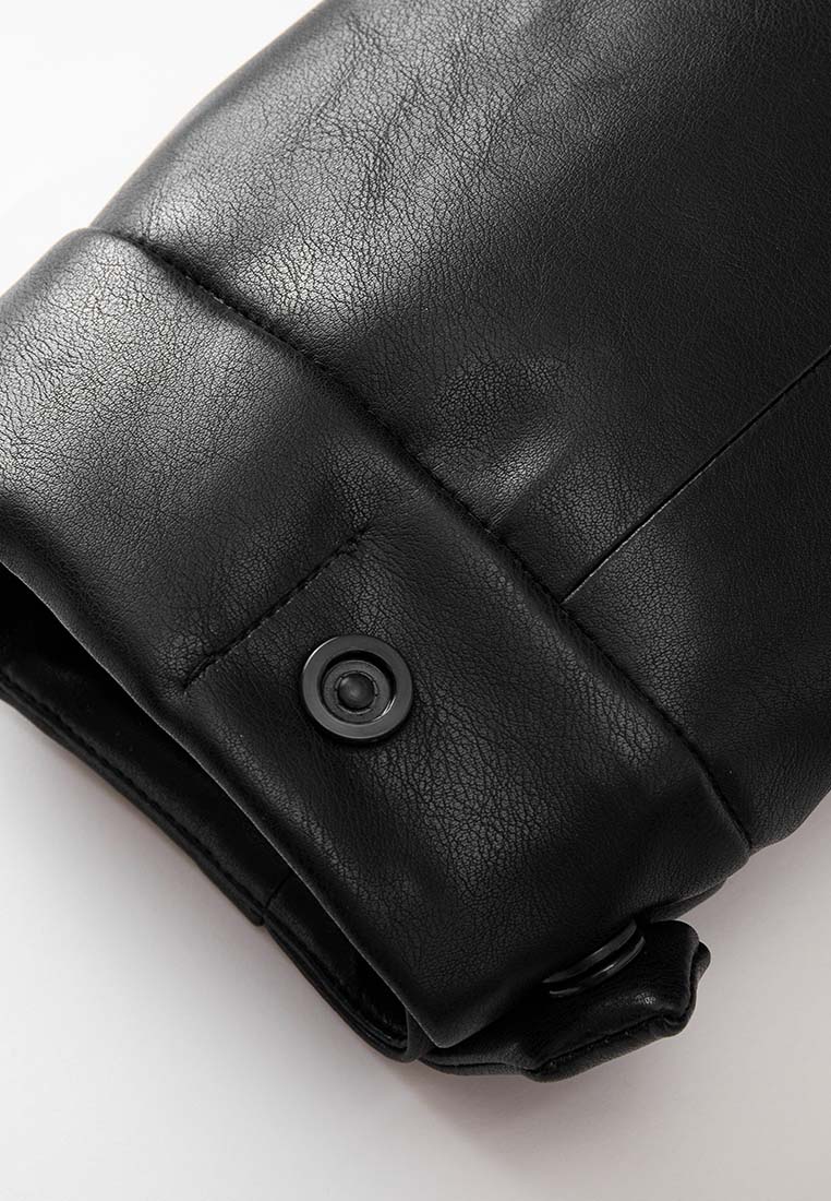 Miller Waterproof Sustainable Vegan Leather Trench with Flared Skirt