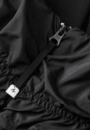 Acacia Strapless Recycled Polyester Jumpsuit with AP Signature Square Panel Detail