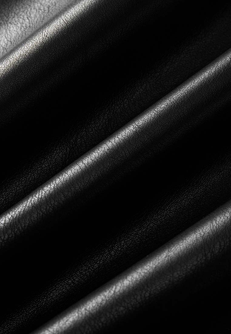 Miller Waterproof Sustainable Vegan Leather Trench with Flared Skirt