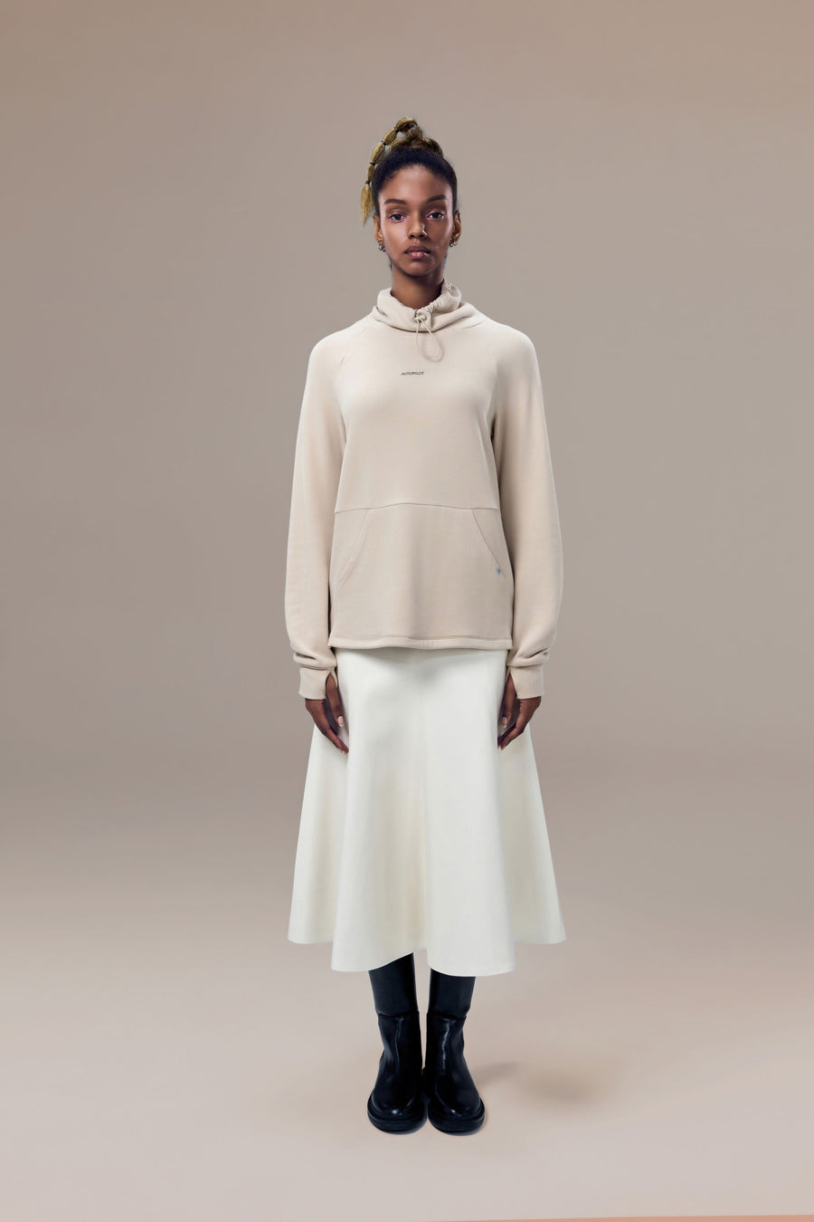 Solstice Ultra-Warm Oversized Sweater with Adjustable Collar