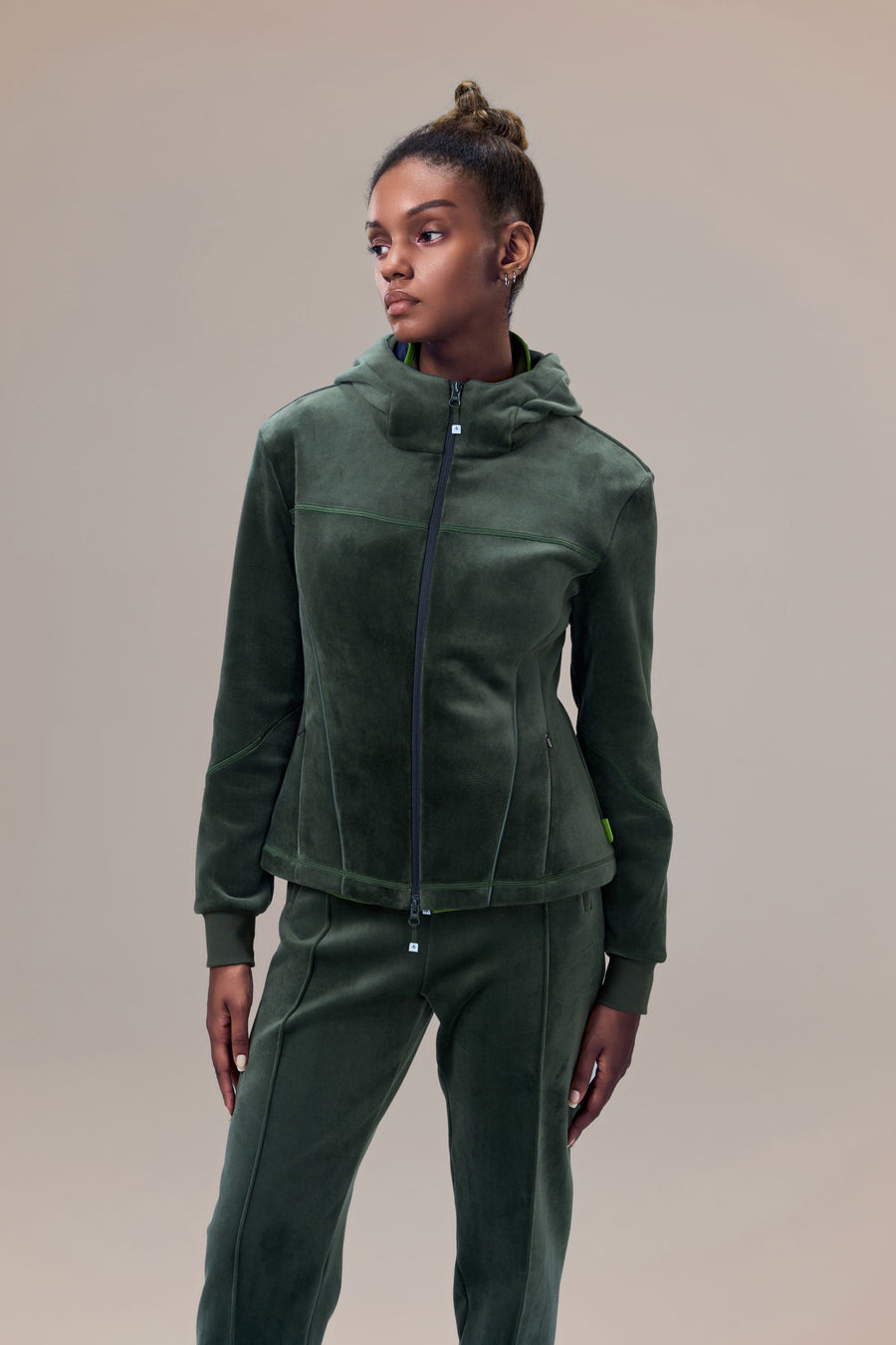 Serene Ultra-Soft Recycled Polyester Fleece and Organic Cotton Jacket