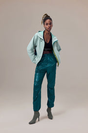 Twilight Anti-Static Slim-Cut Sustainable Nylon Parachute Pants