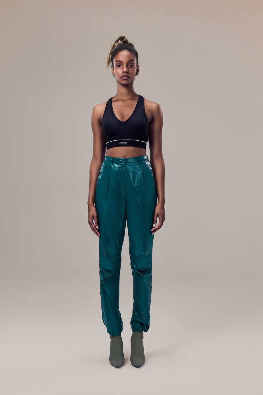 Twilight Anti-Static Slim-Cut Sustainable Nylon Parachute Pants