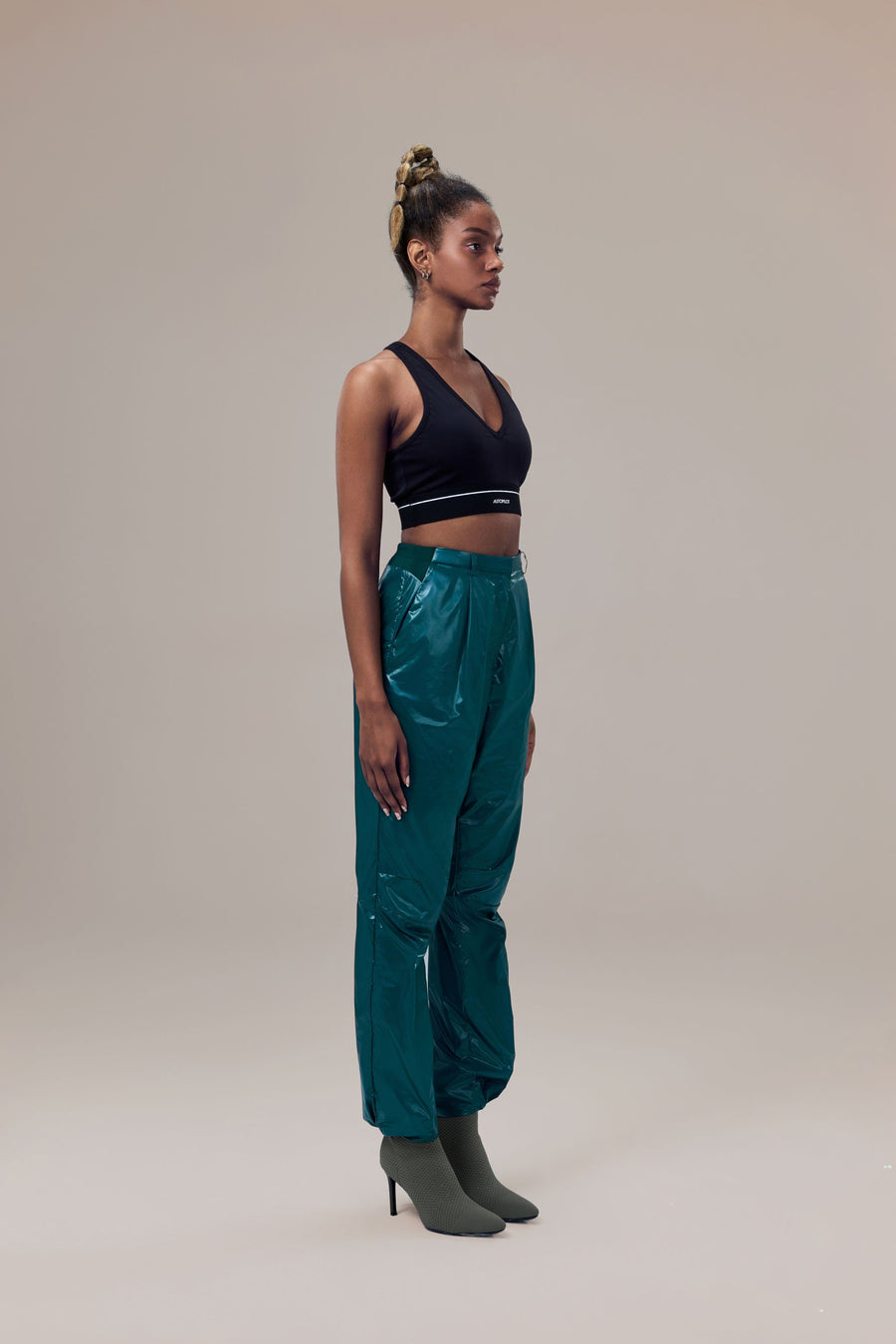 Twilight Anti-Static Slim-Cut Sustainable Nylon Parachute Pants