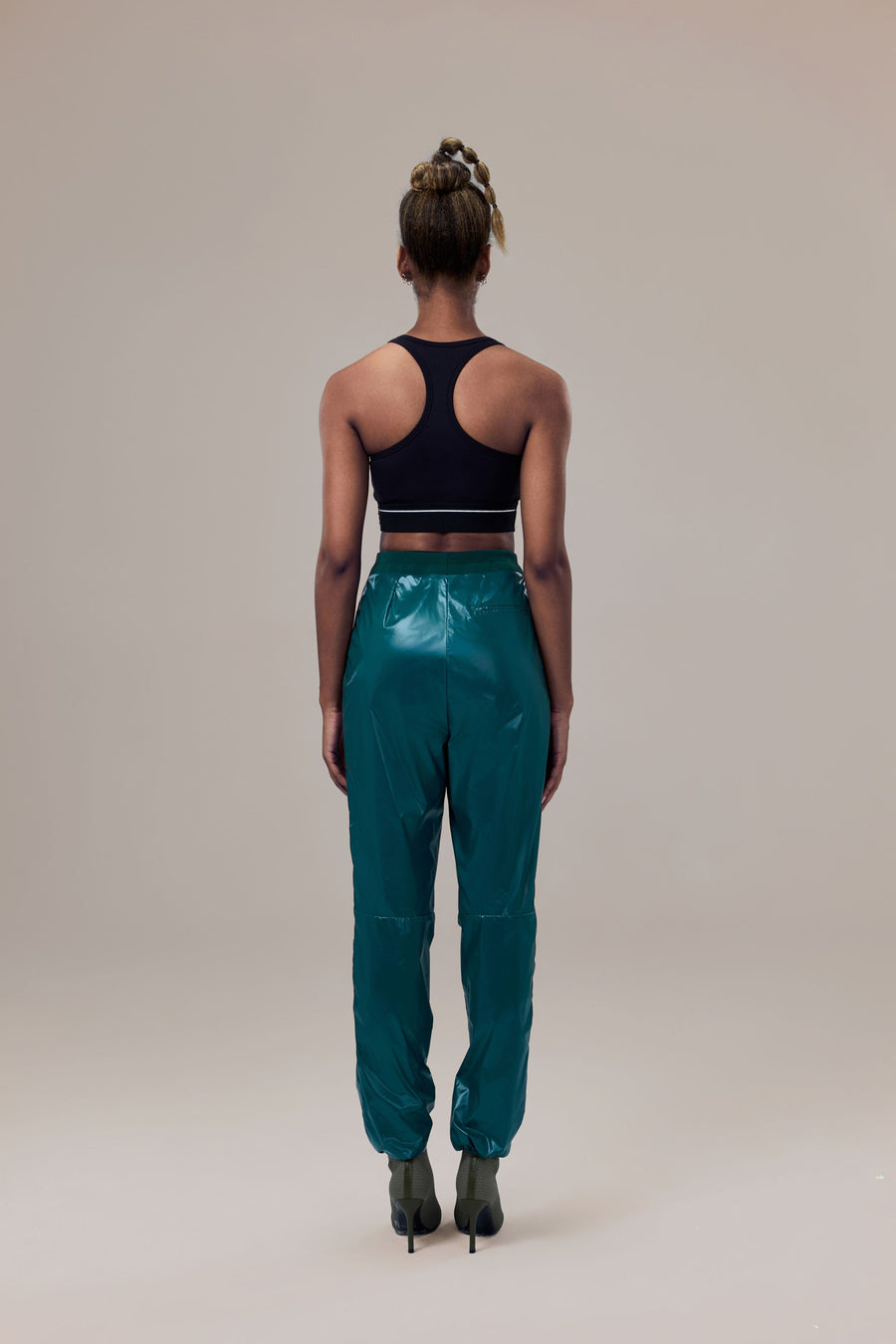 Twilight Anti-Static Slim-Cut Sustainable Nylon Parachute Pants