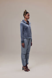 Serene Ultra-Soft Recycled Polyester Fleece and Organic Cotton Jacket