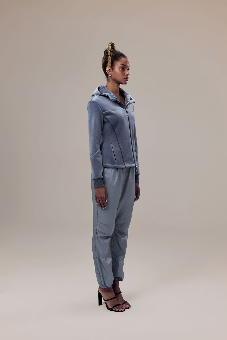Serene Ultra-Soft Recycled Polyester Fleece and Organic Cotton Jacket