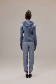Serene Ultra-Soft Recycled Polyester Fleece and Organic Cotton Jacket
