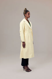 Miller Waterproof Sustainable Vegan Leather Trench with Flared Skirt