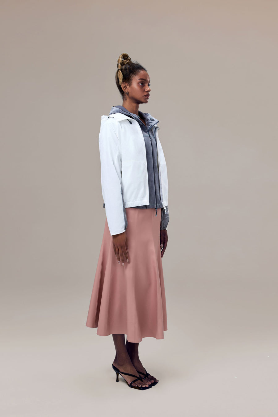 Brooklyn Lightweight Water-Repellent Anti-Static Hooded Jacket