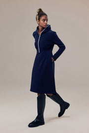 Sleet Ultra-Soft Recycled Polyester and Organic Cotton Hooded Dress