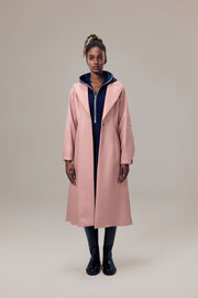 Miller Waterproof Sustainable Vegan Leather Trench with Flared Skirt