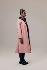 Miller Waterproof Sustainable Vegan Leather Trench with Flared Skirt