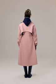 Miller Waterproof Sustainable Vegan Leather Trench with Flared Skirt