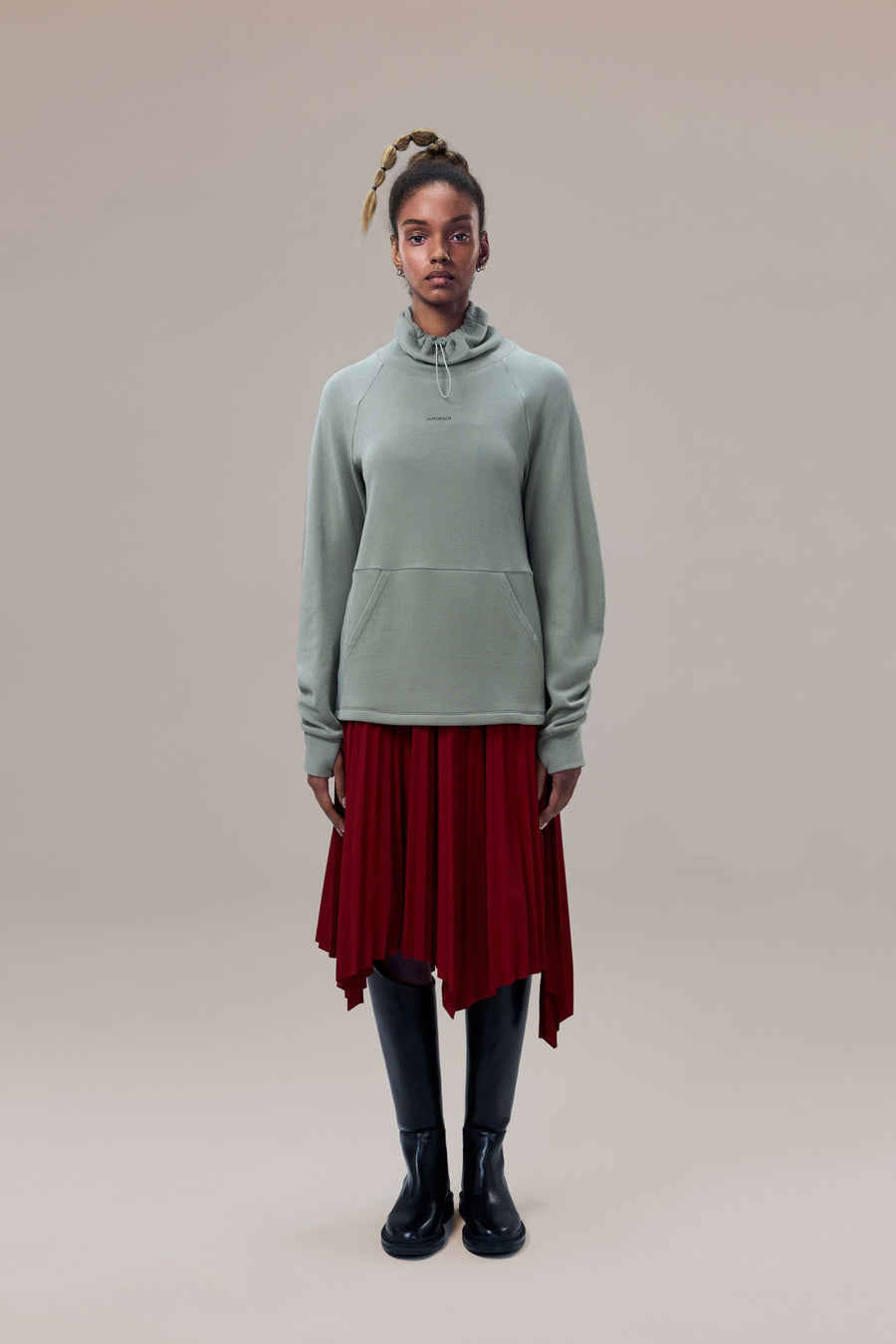 Solstice Ultra-Warm Oversized Sweater with Adjustable Collar